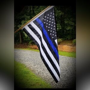 Thin Blue Line Flag